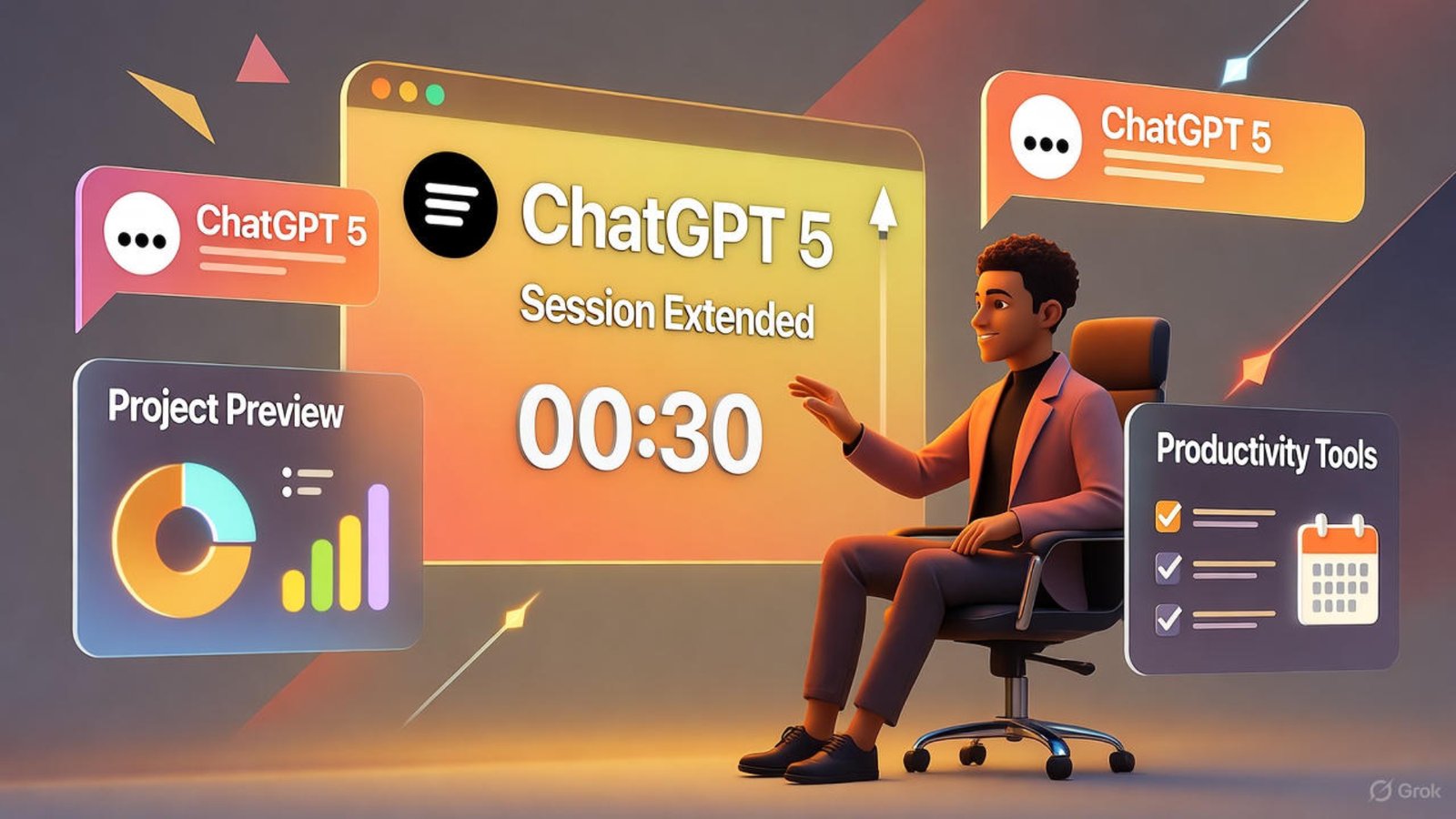 Solopreneur using quick hacks to extend ChatGPT 5 sessions