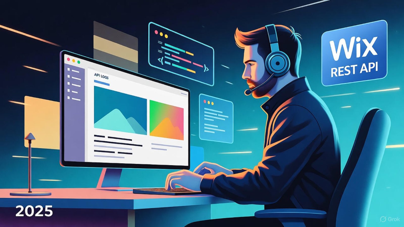 Developer applying quick fixes for 403 errors in custom Wix REST API calls