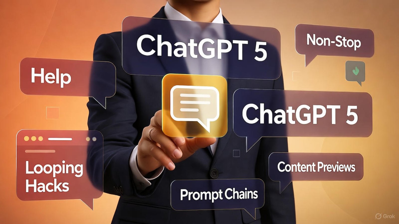 Business owner getting non-stop ChatGPT 5 help