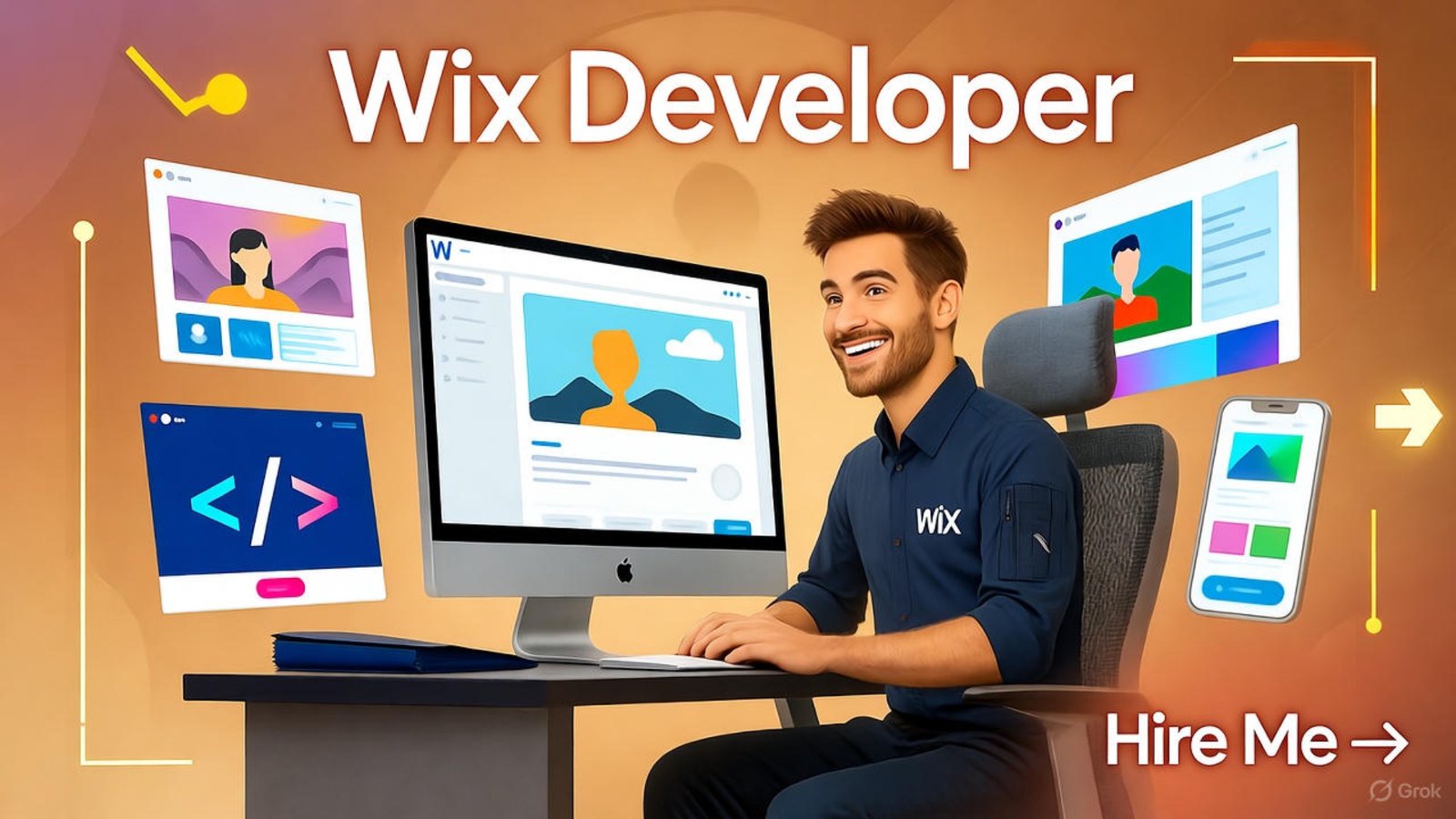 Wix editor showing how to build a website on Wix 2025
